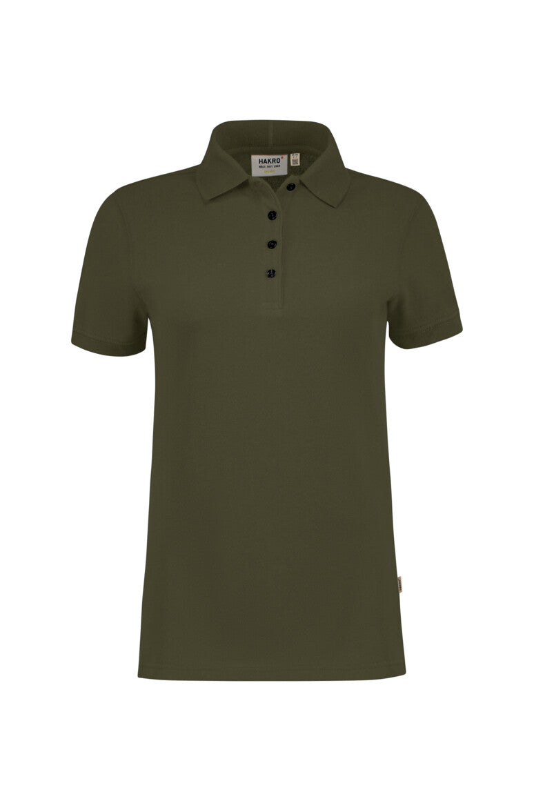 HAKRO Poloshirt Bio-Baumwolle Damen (0301) – Olive