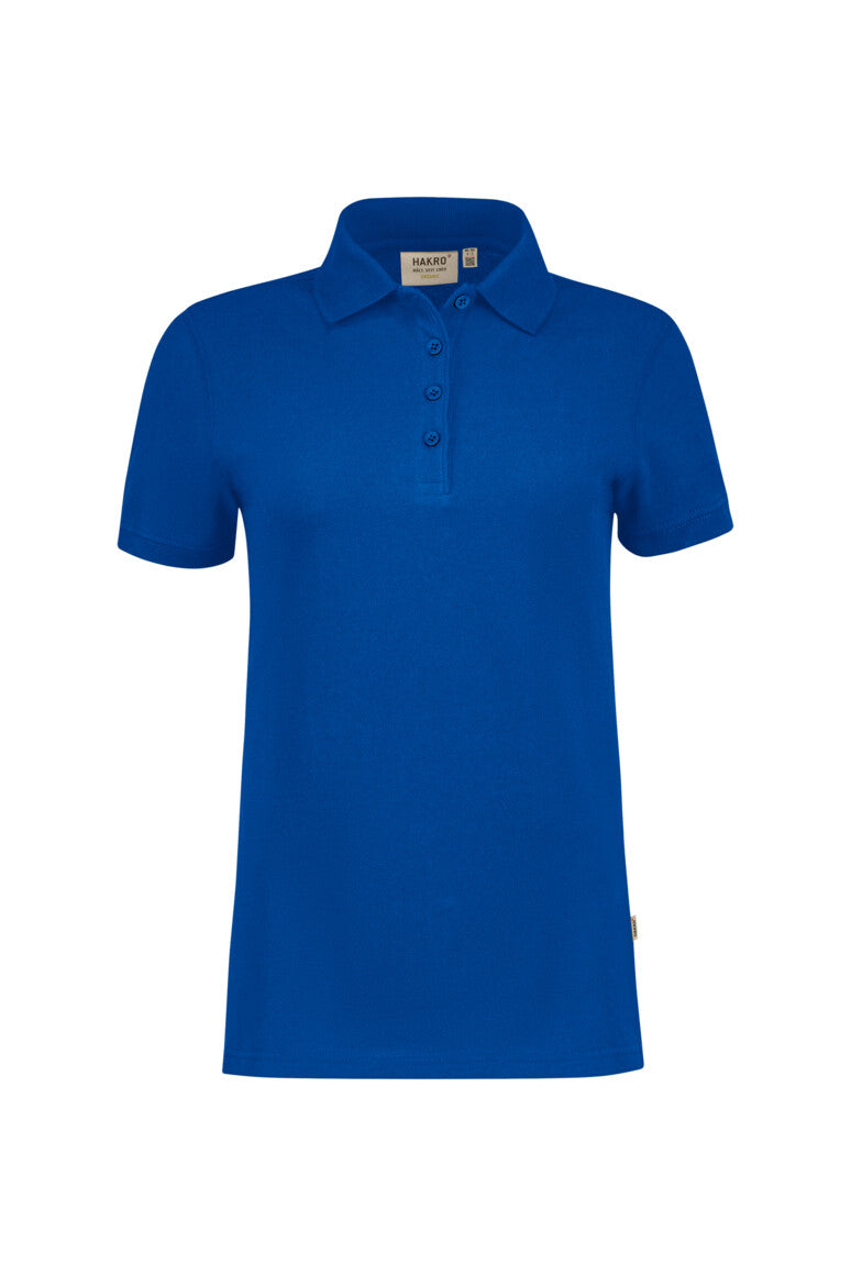 HAKRO Poloshirt Bio-Baumwolle Damen (0301) – Royalblau