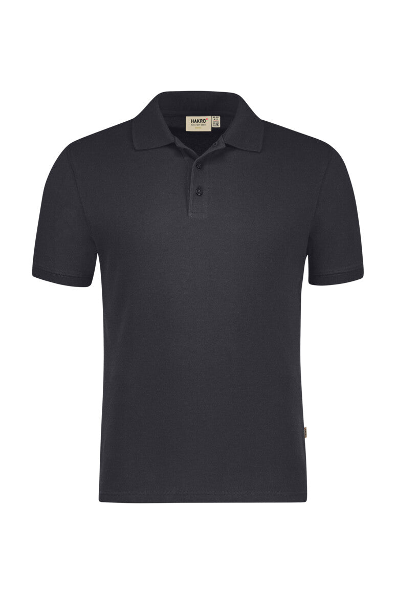 HAKRO Poloshirt Bio-Baumwolle Unisex (0501) – Karbongrau