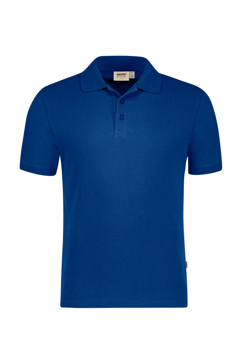 HAKRO Poloshirt Bio-Baumwolle Unisex (0501) – Royalblau
