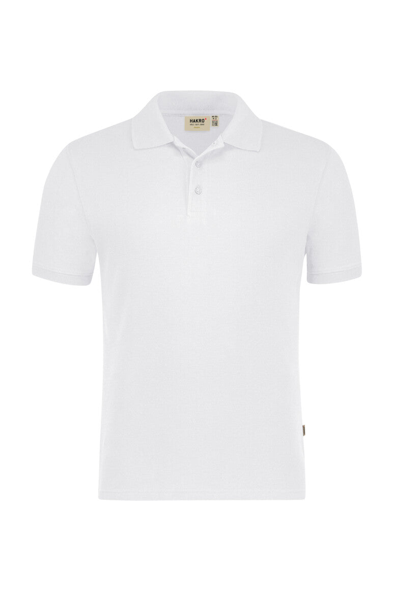 HAKRO Poloshirt Bio-Baumwolle Unisex (0501) – Weiß