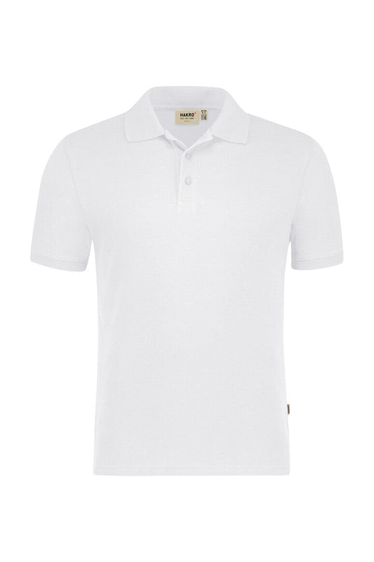 HAKRO Poloshirt Bio-Baumwolle Unisex (0501) – Weiß