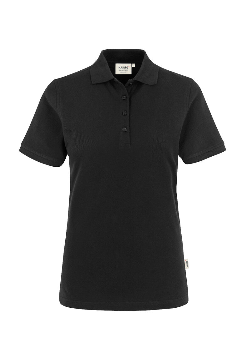 HAKRO Poloshirt Classic Damen (0110) – Schwarz