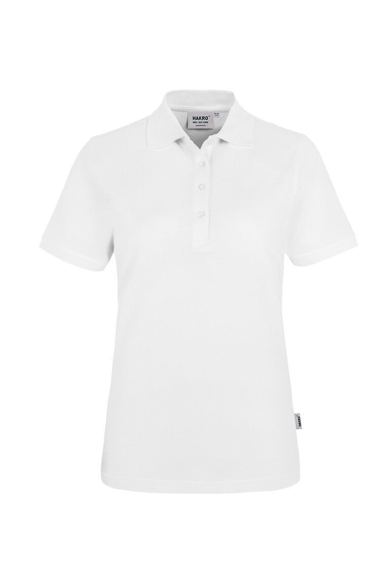 HAKRO Poloshirt Classic Damen (0110) – Weiß