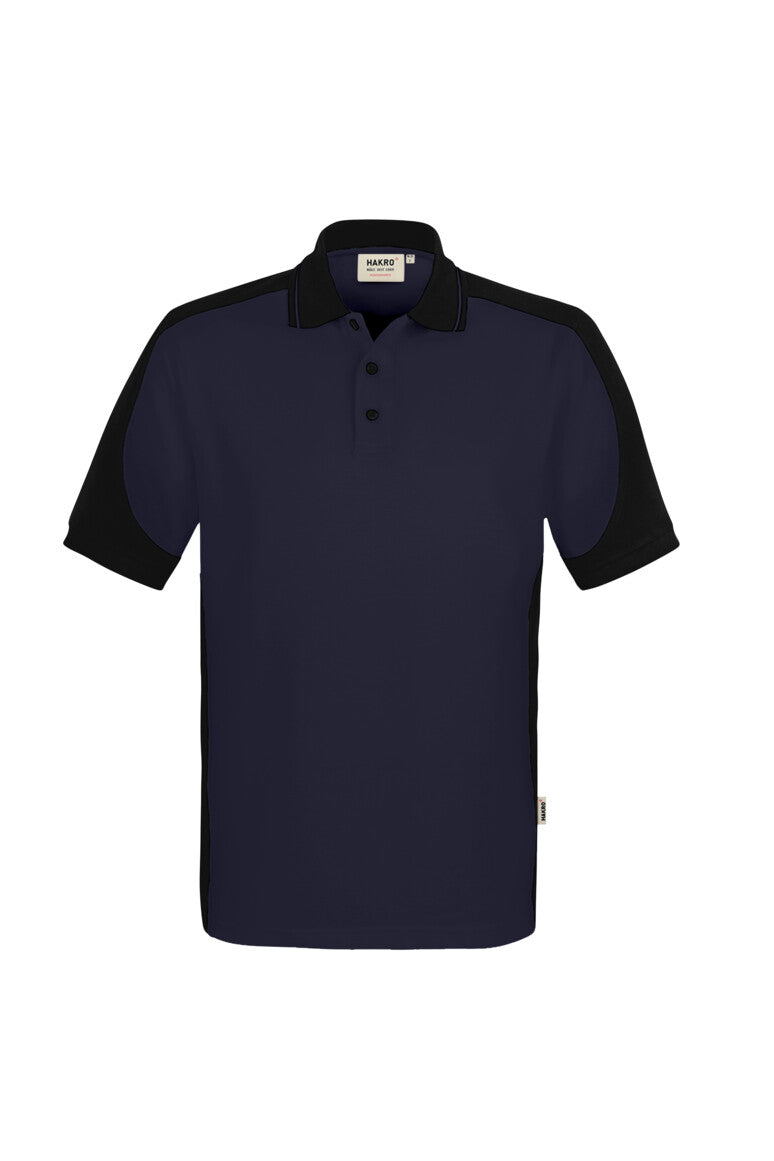 HAKRO Poloshirt Contrast MIKRALINAR® ECO Unisex (0539) – Tinte