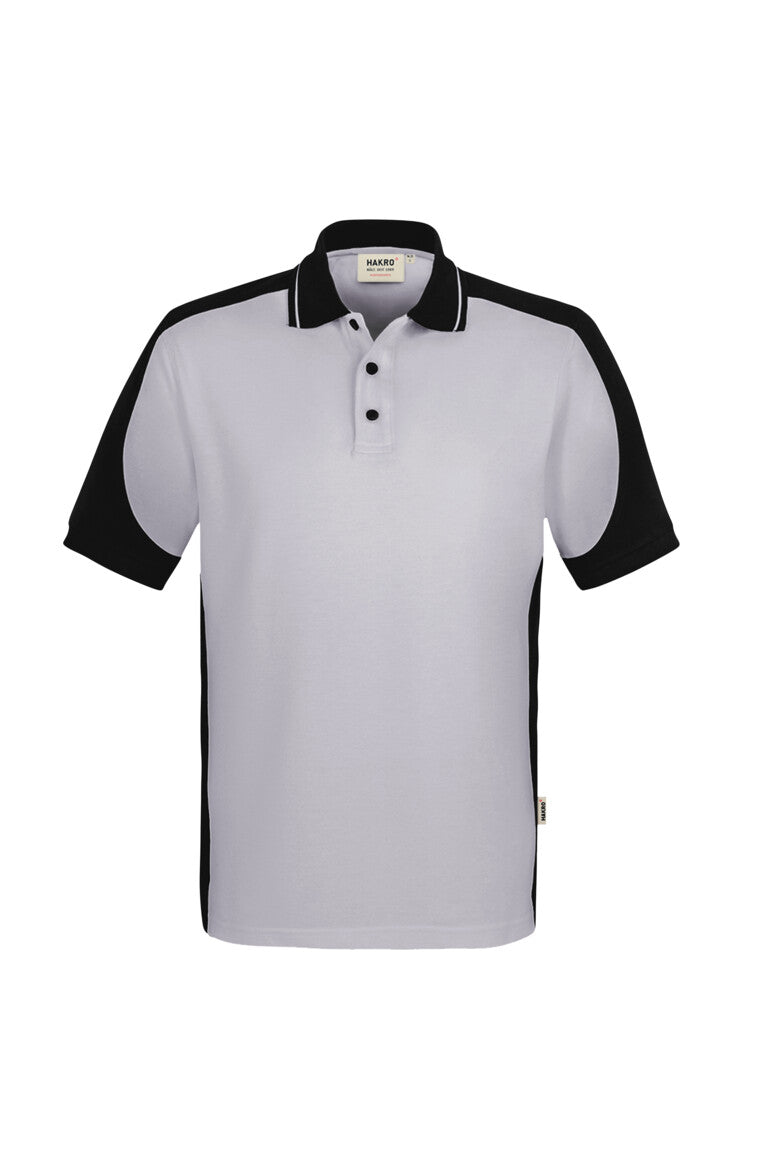 HAKRO Poloshirt Contrast MIKRALINAR® ECO Unisex (0539) – Titan
