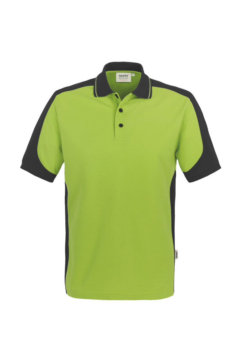 HAKRO Poloshirt Contrast MIKRALINAR® Unisex (0839) – Kiwi