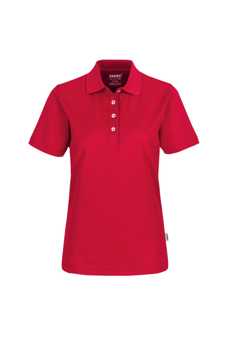 HAKRO Poloshirt COOLMAX® ECO Damen (0206) – Rot