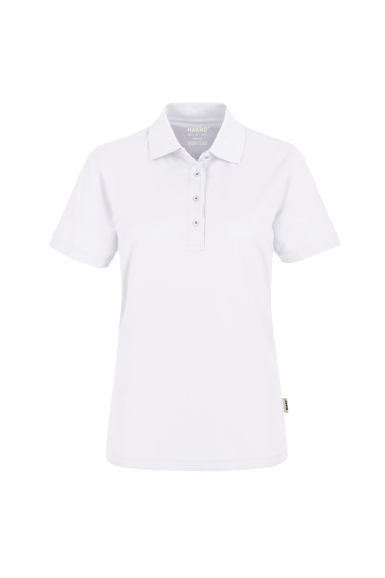 HAKRO Poloshirt COOLMAX® ECO Damen (0206) – Weiß