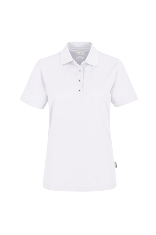 HAKRO Poloshirt COOLMAX® ECO Damen (0206) – Weiß