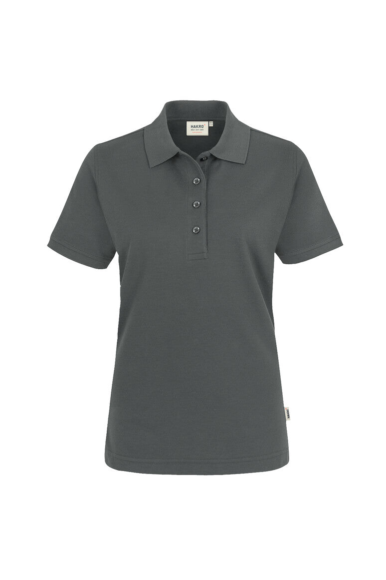 HAKRO Poloshirt MIKRALINAR® Damen (0216) – Anthrazit