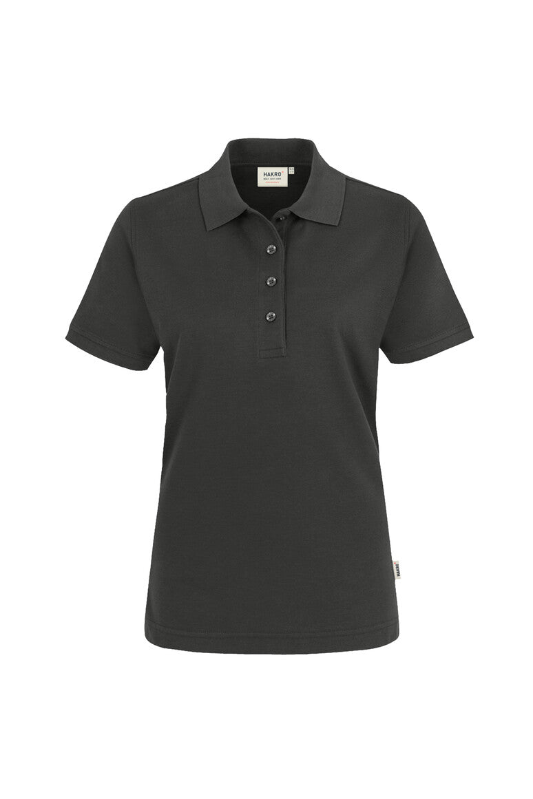 HAKRO Poloshirt MIKRALINAR® Damen (0216) – Karbongrau
