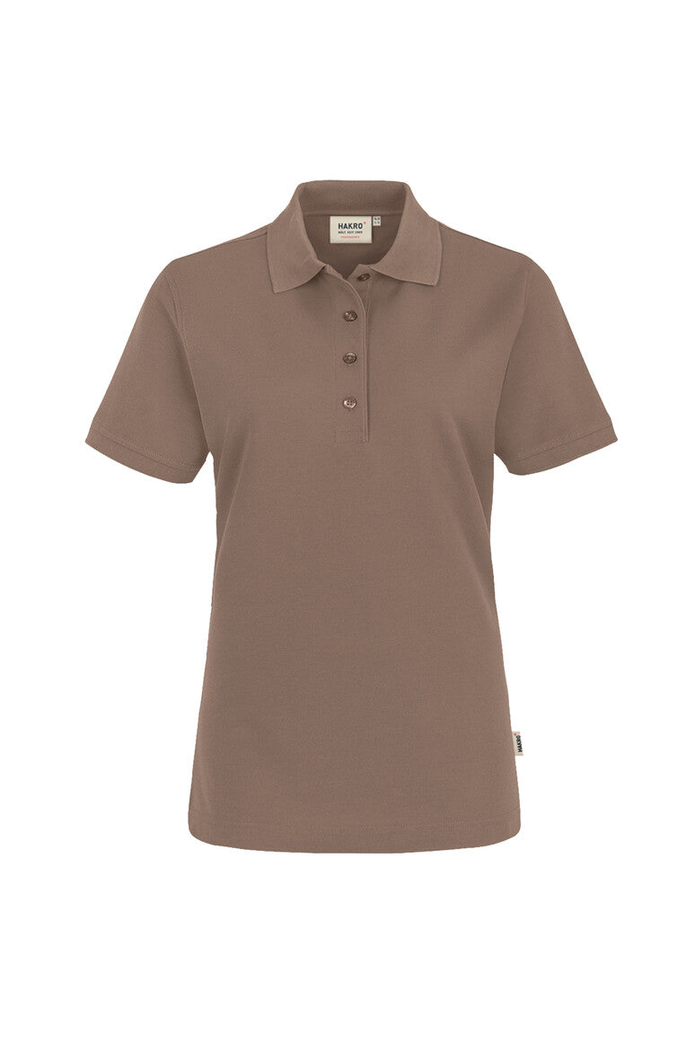 HAKRO Poloshirt MIKRALINAR® Damen (0216) – Nougat