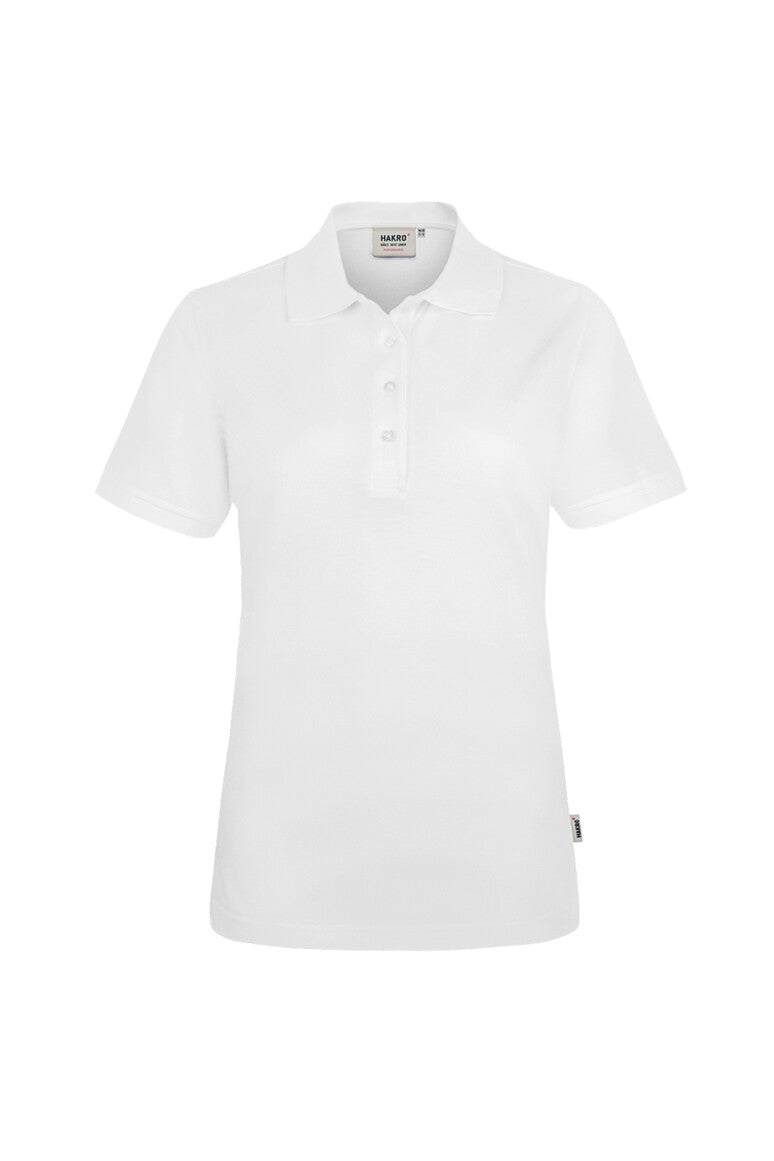 HAKRO Poloshirt MIKRALINAR® Damen (0216) – Weiß