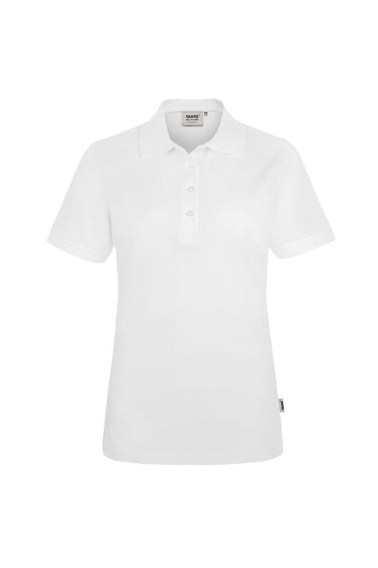 HAKRO Poloshirt MIKRALINAR® Damen (0216) – Weiß