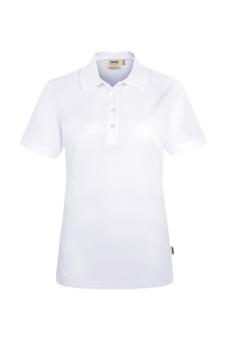 HAKRO Poloshirt MIKRALINAR® ECO Damen (0369) – Weiß
