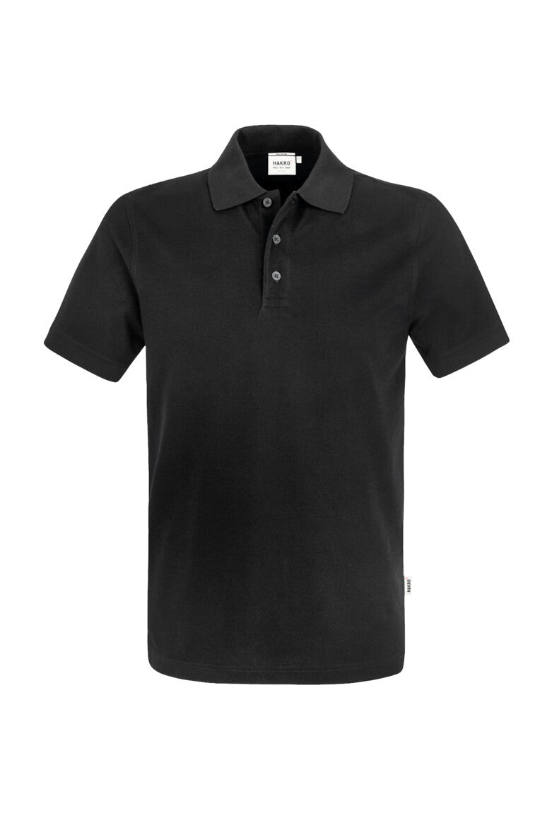 HAKRO Poloshirt Pima-Baumwolle Unisex (0801) – Schwarz