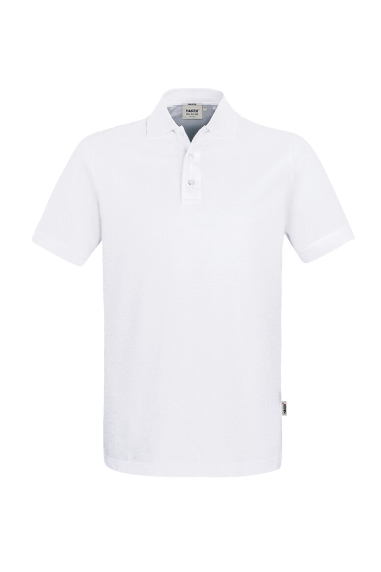 HAKRO Poloshirt Pima-Baumwolle Unisex (0801) – Weiß