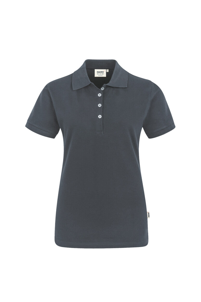 HAKRO Poloshirt Stretch Damen (0222) – Anthrazit