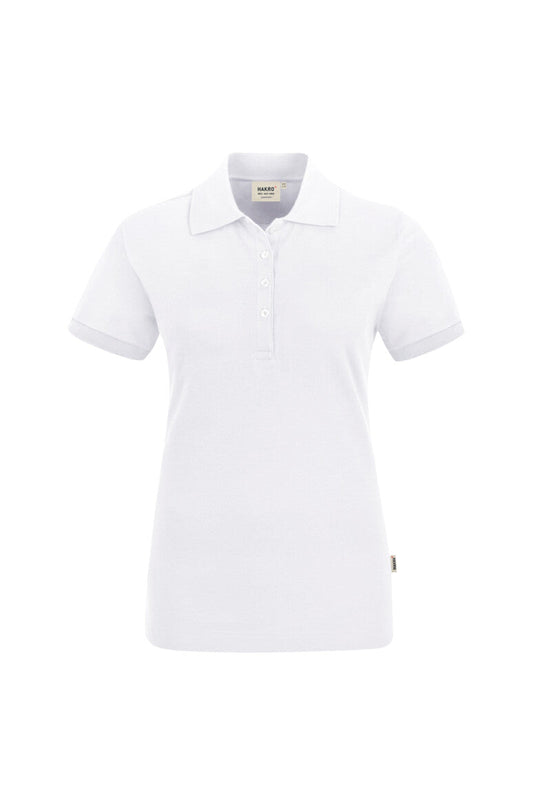 HAKRO Poloshirt Stretch Damen (0222) – Weiß