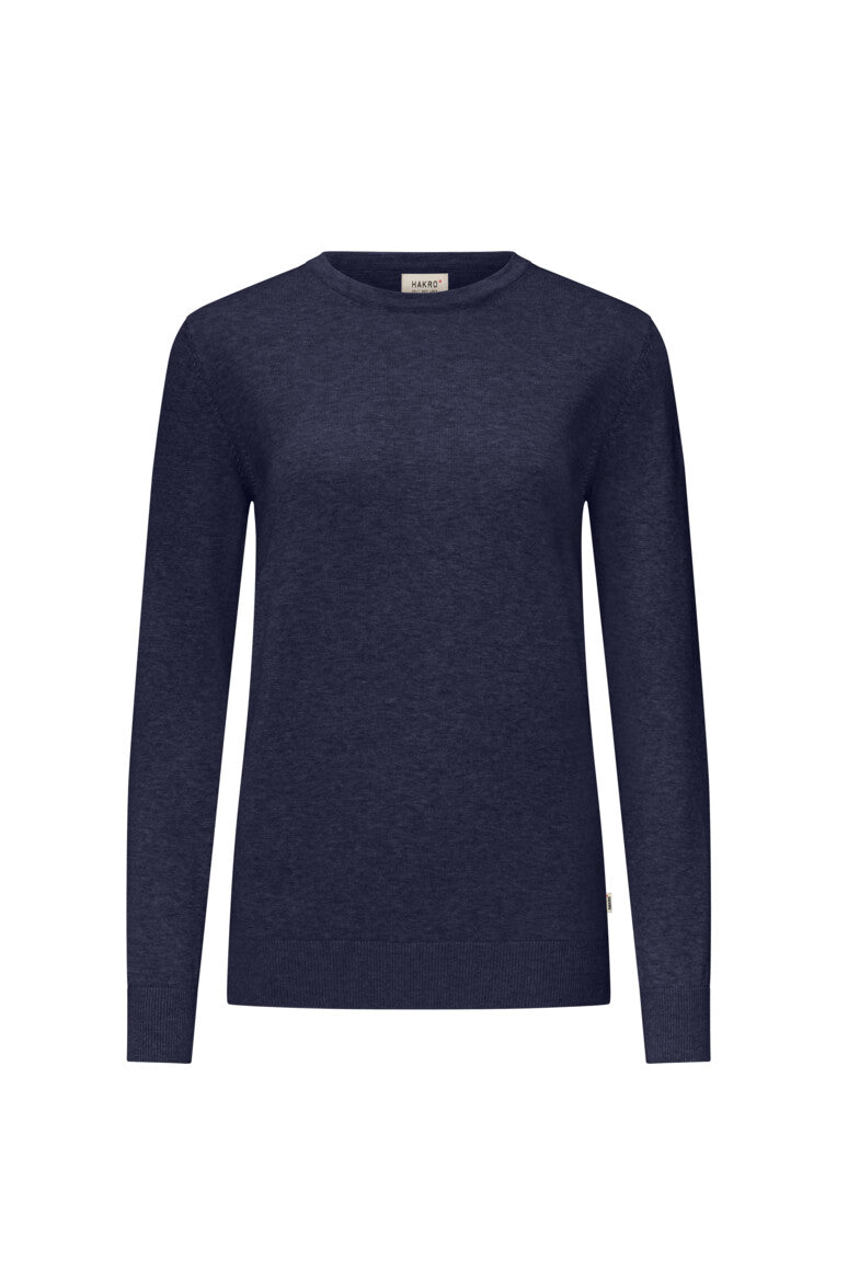 HAKRO Pullover Premium-Baumwolle Damen (0135) – Schwarz (034)