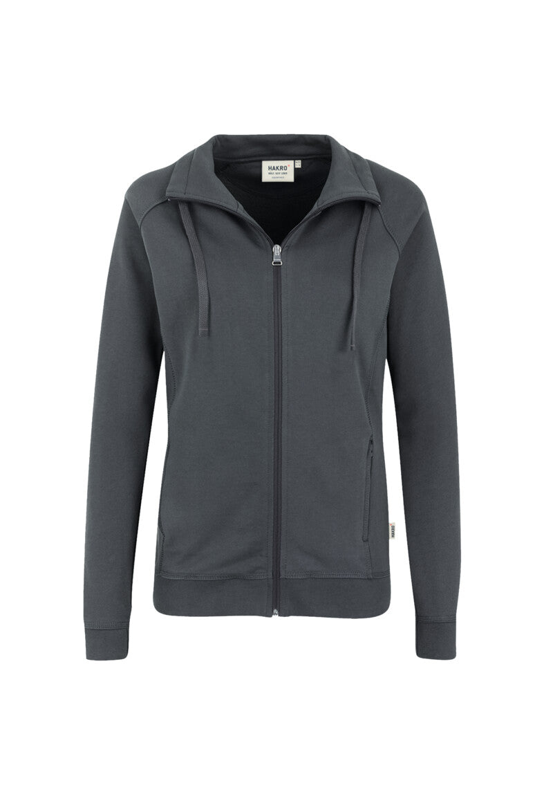 HAKRO Sweatjacke Premium Damen (0406) – Anthrazit