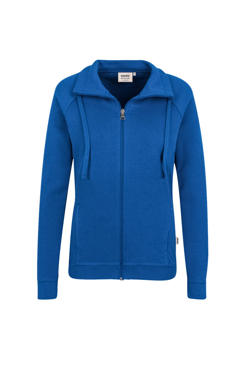 HAKRO Sweatjacke Premium Damen (0406) – Royalblau
