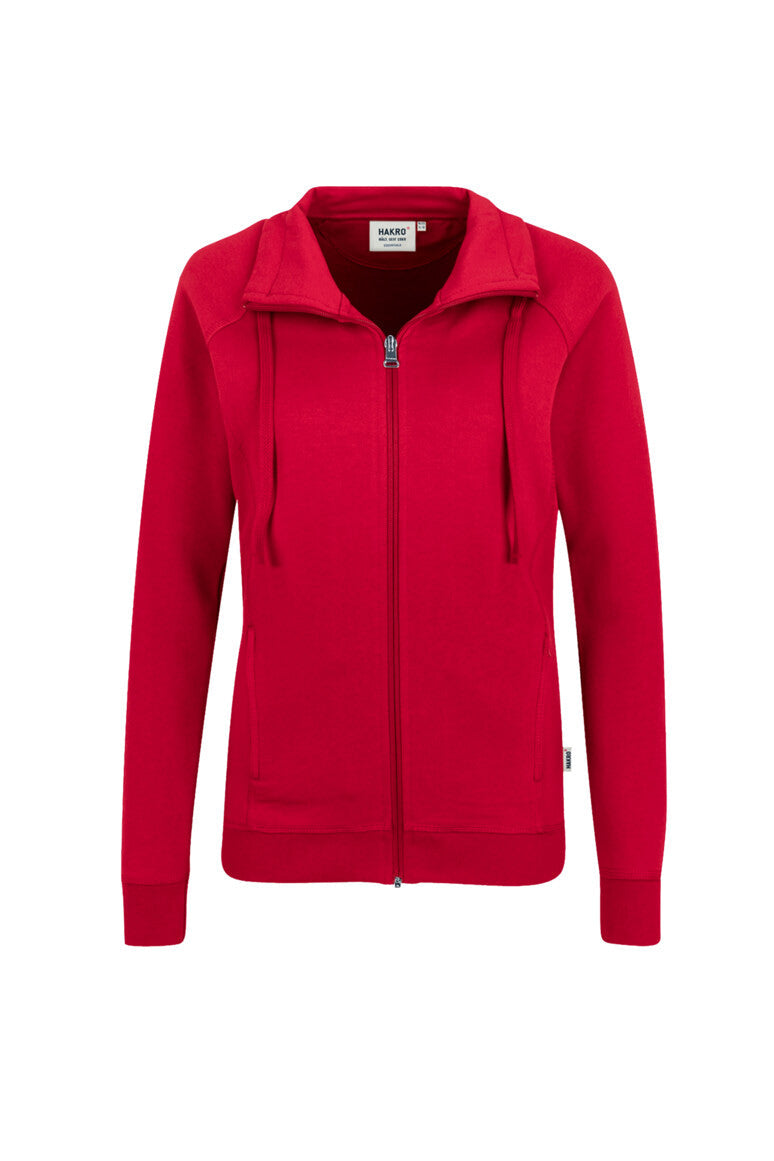 HAKRO Sweatjacke Premium Damen (0406) – Weiß (002)