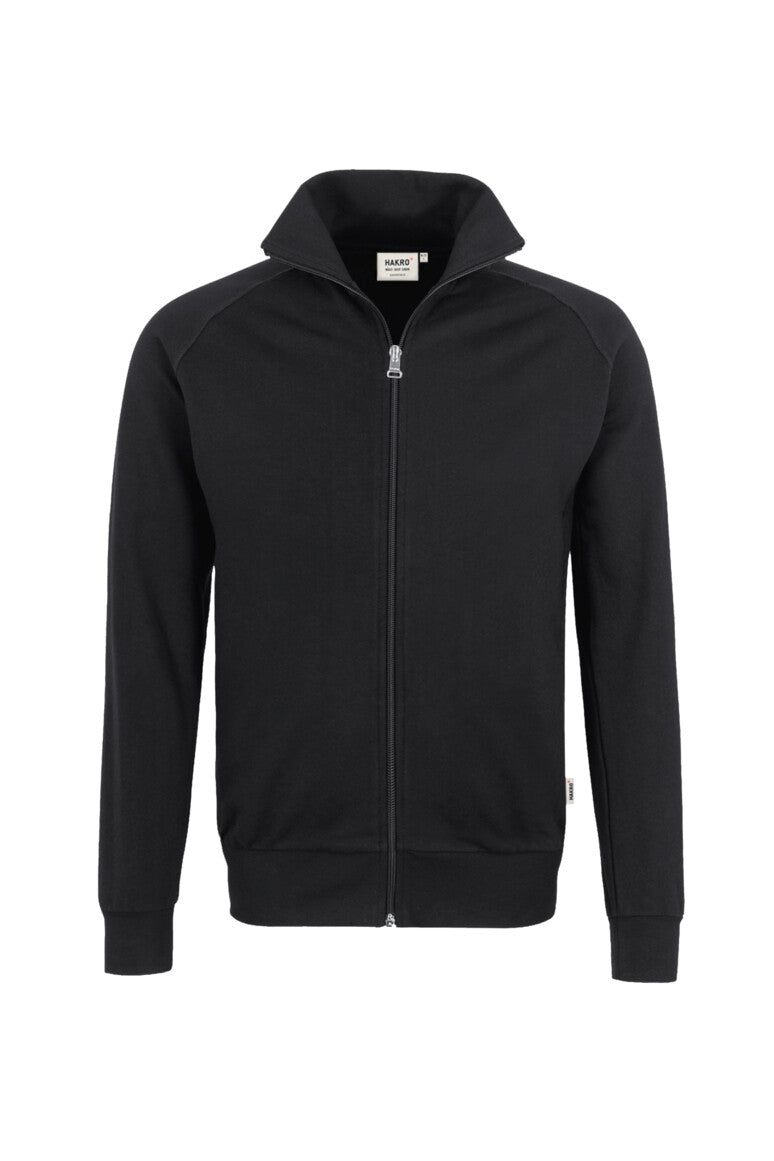 HAKRO Sweatjacke Premium Unisex (0606) – Schwarz