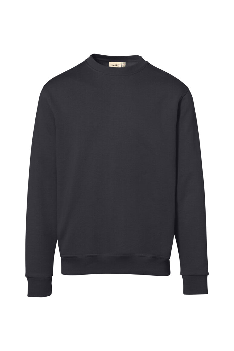 HAKRO Sweatshirt Bio-Baumwolle Unisex (0570) – Karbongrau