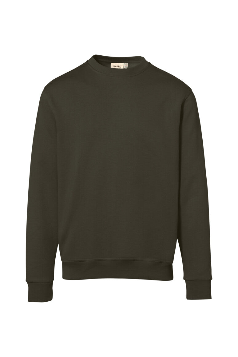 HAKRO Sweatshirt Bio-Baumwolle Unisex (0570) – Olive