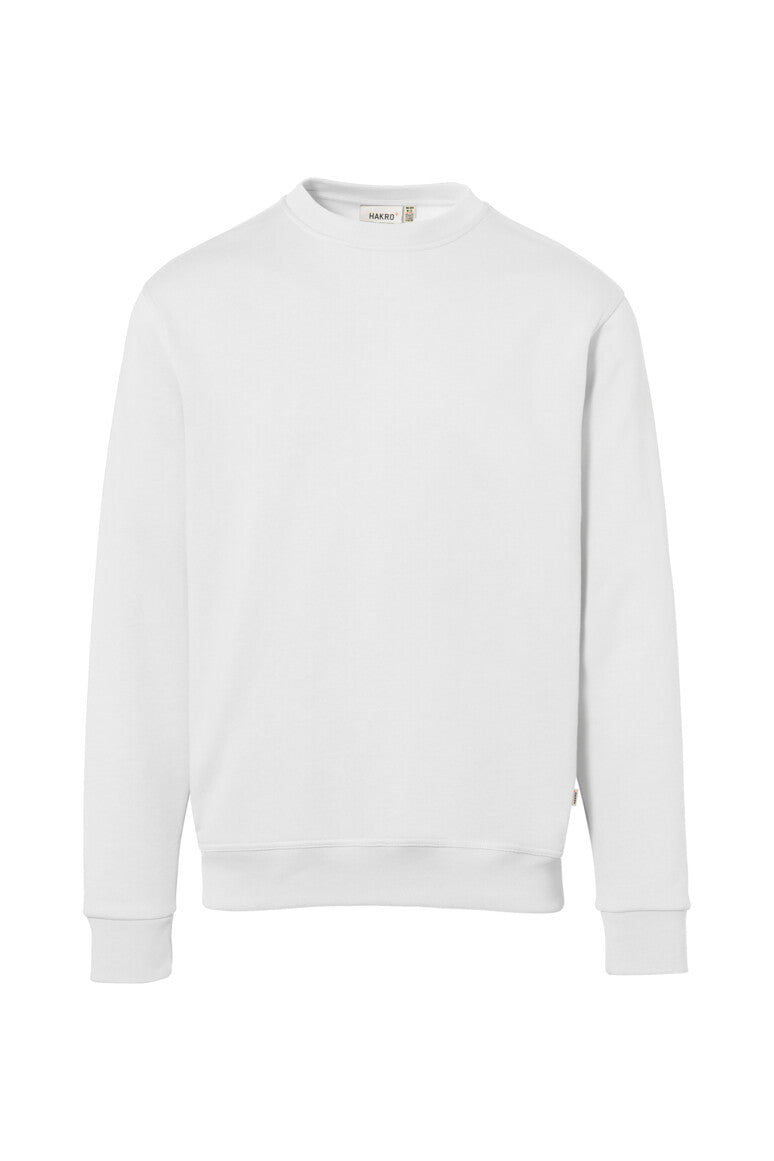 HAKRO Sweatshirt Bio-Baumwolle Unisex (0570) – Weiß