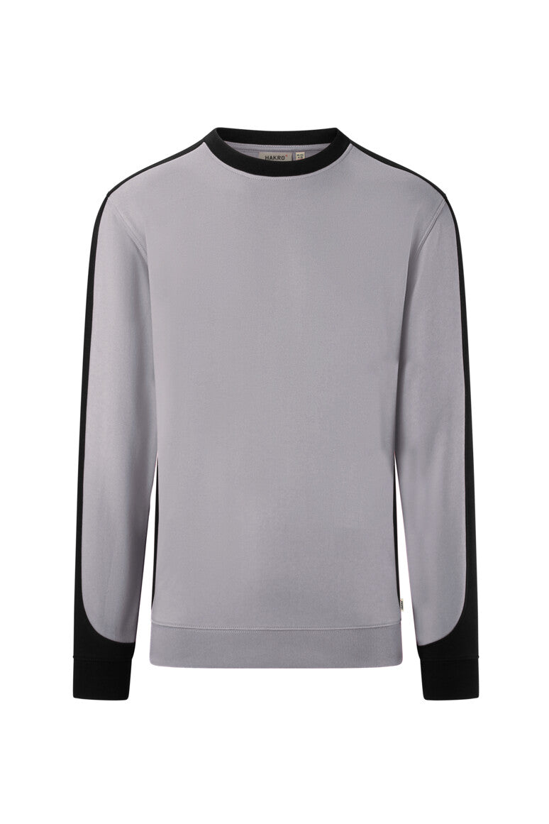 HAKRO Sweatshirt Contrast MIKRALINAR® ECO Unisex (0549) – Titan