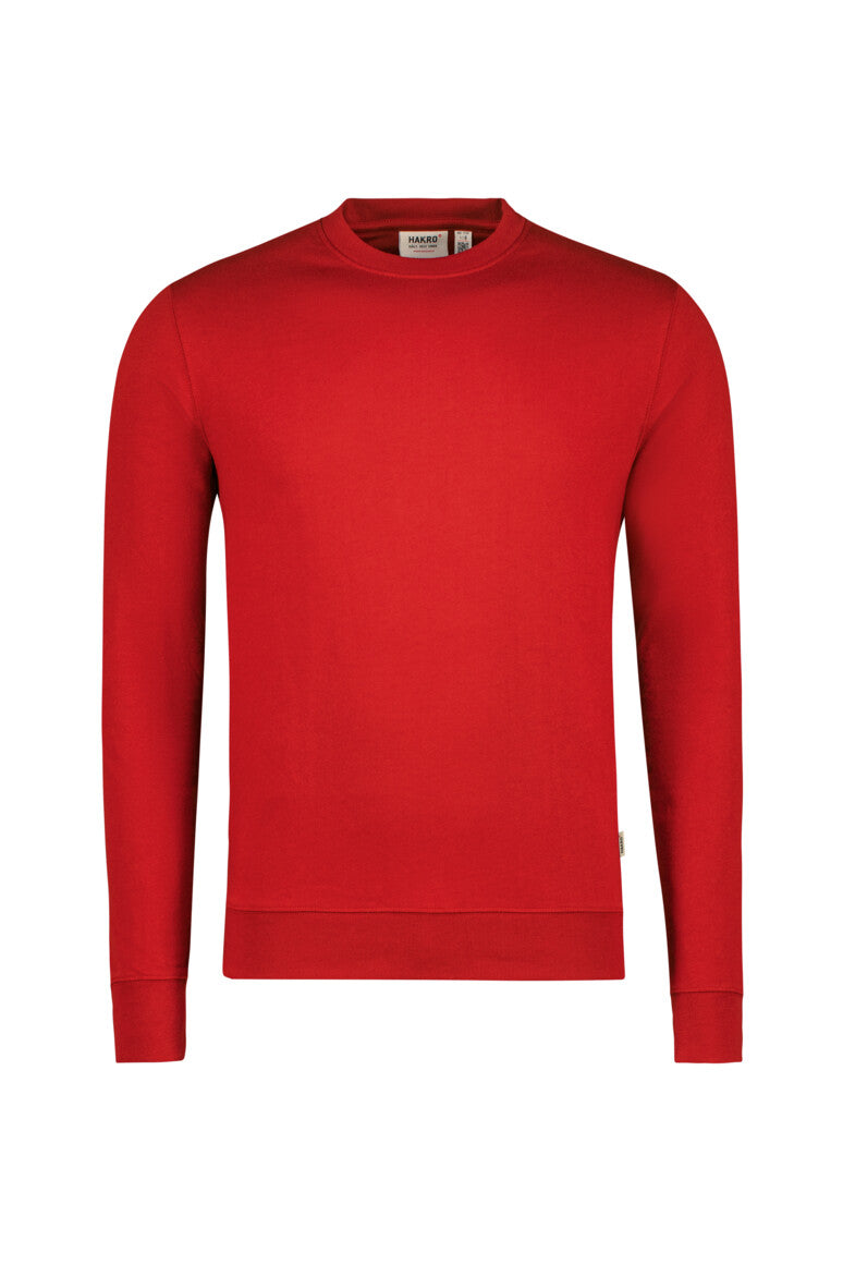 HAKRO Sweatshirt MIKRALINAR® ECO Unisex (0550) – Rot