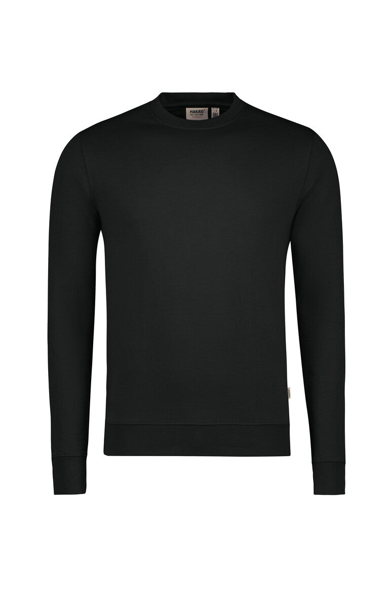 HAKRO Sweatshirt MIKRALINAR® ECO Unisex (0550) – Schwarz