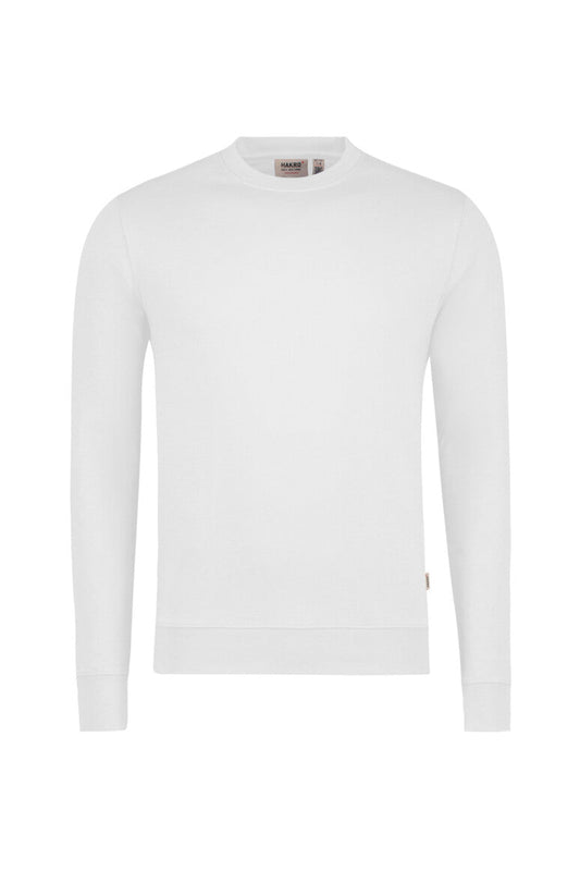 HAKRO Sweatshirt MIKRALINAR® ECO Unisex (0550) – Weiß