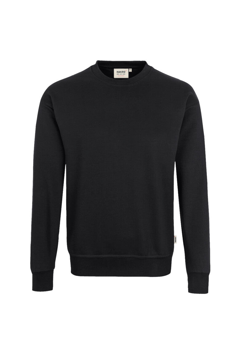 HAKRO Sweatshirt MIKRALINAR® Unisex (0475) – Schwarz
