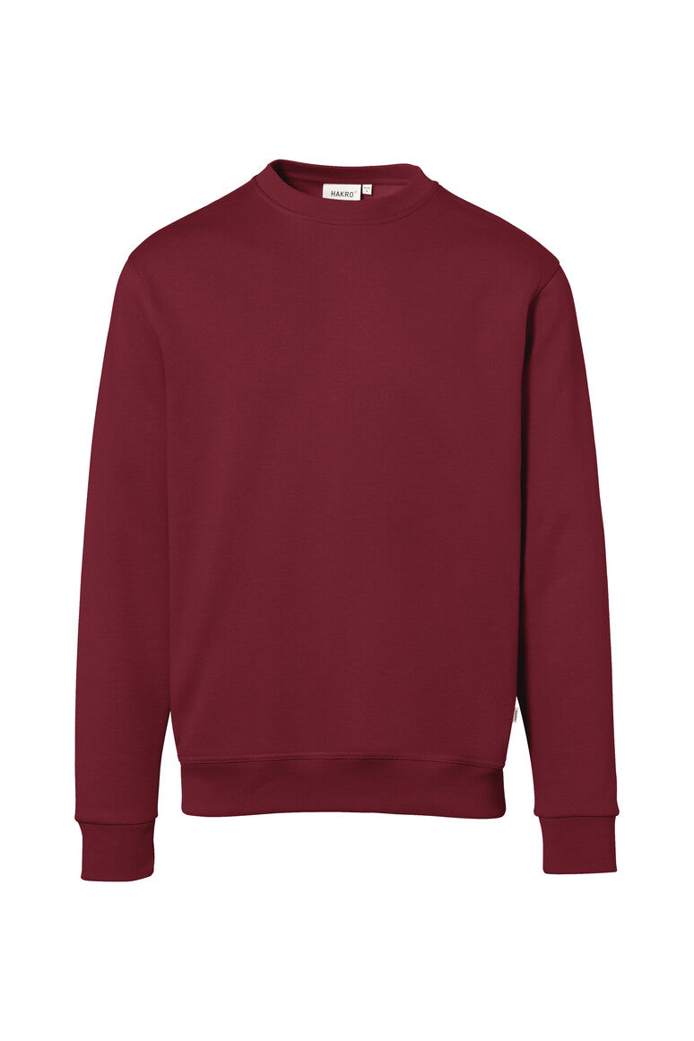 HAKRO Sweatshirt Premium Unisex (0471) – Weinrot