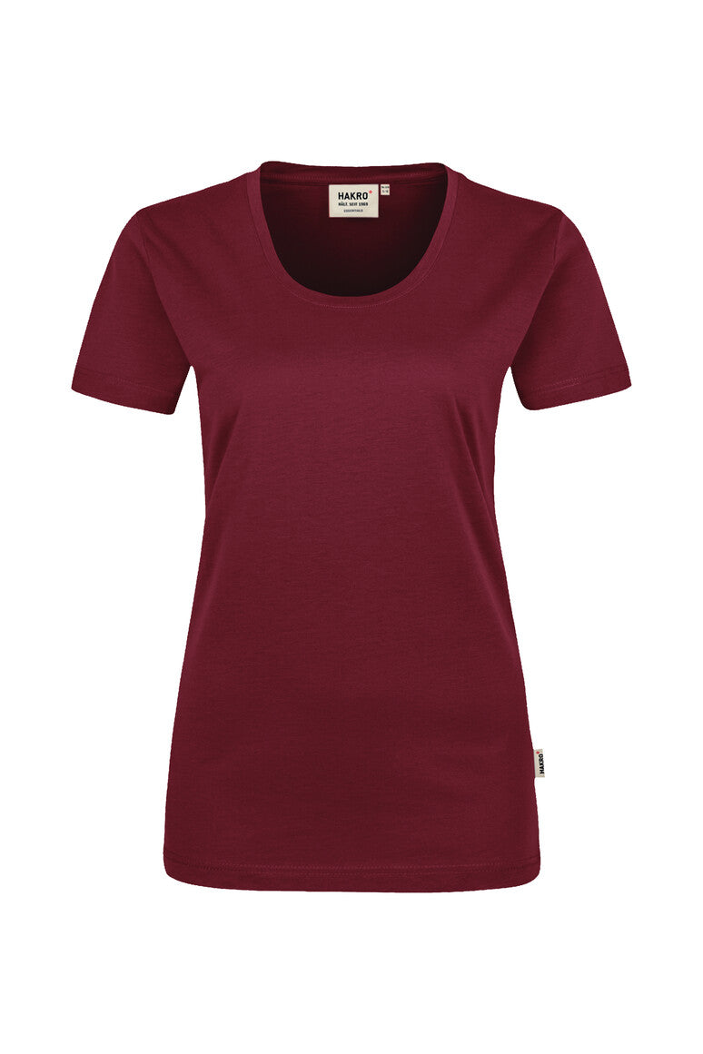 HAKRO T-Shirt Classic Damen (0127) – Weinrot