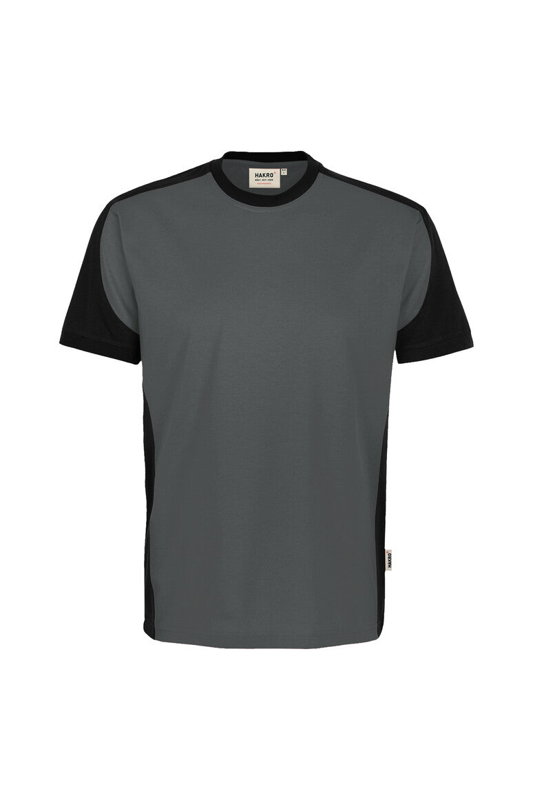 HAKRO T-Shirt Contrast MIKRALINAR® ECO Unisex (0590) – Anthrazit
