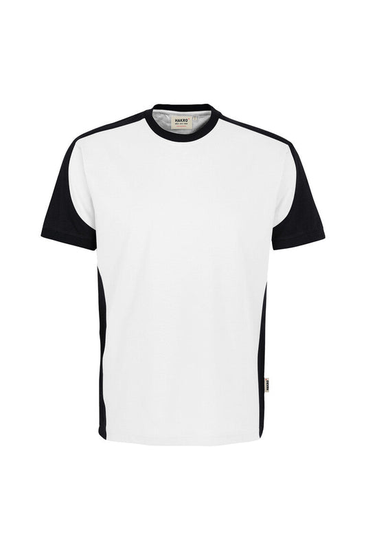HAKRO T-Shirt Contrast MIKRALINAR® ECO Unisex (0590) – Rot