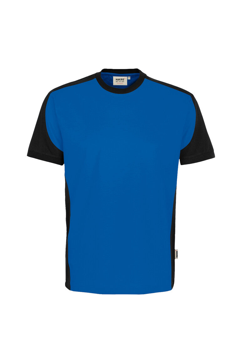 HAKRO T-Shirt Contrast MIKRALINAR® ECO Unisex (0590) – Royalblau