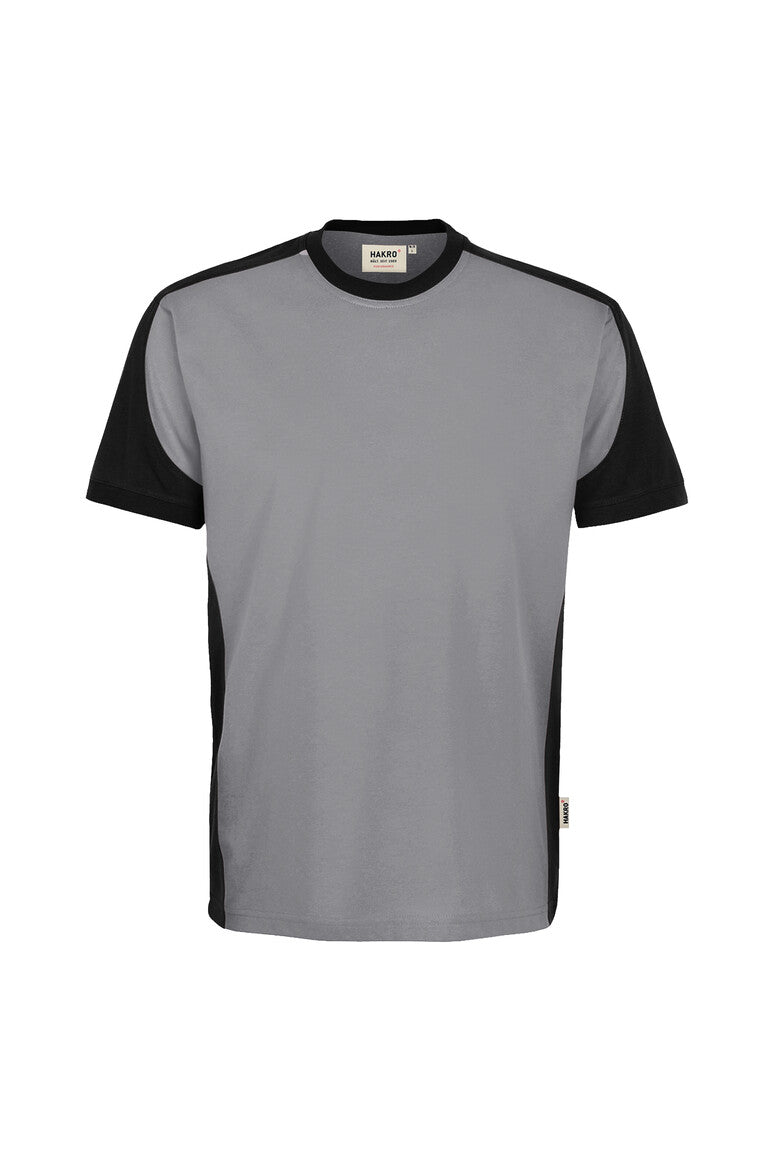 HAKRO T-Shirt Contrast MIKRALINAR® ECO Unisex (0590) – Titan
