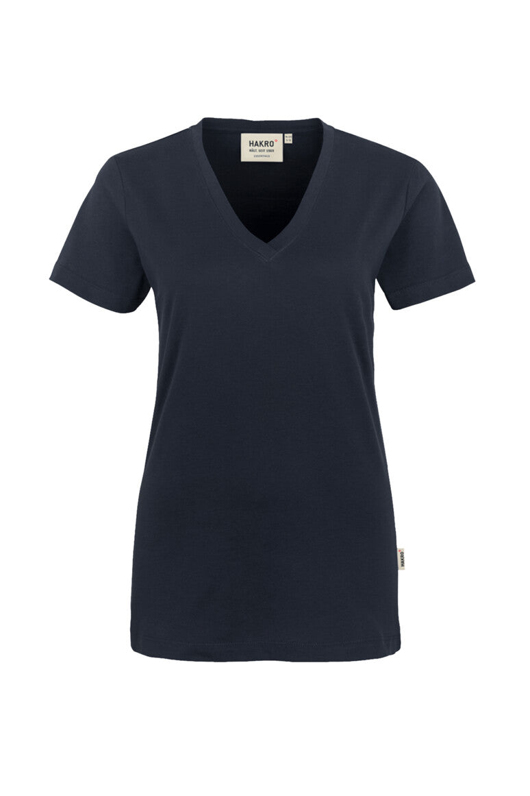 HAKRO V-Shirt Classic Damen (0126) – Tinte