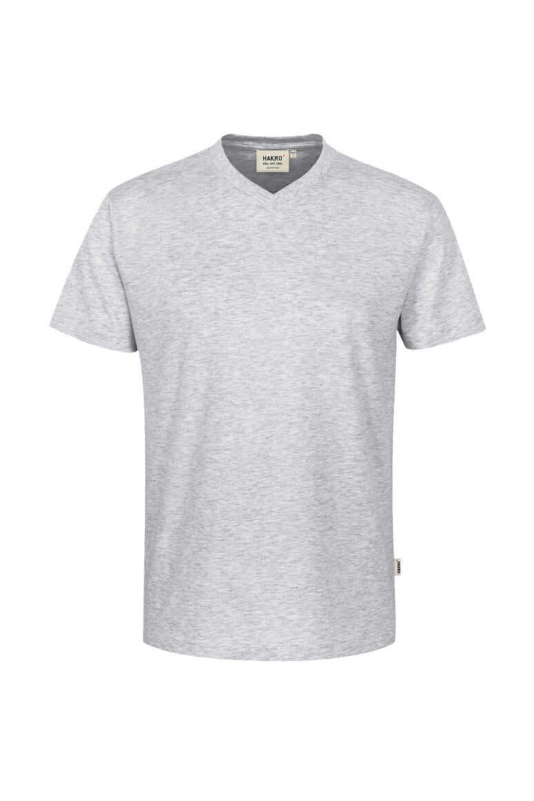 HAKRO V-Shirt Classic Unisex (0226) – Ash Meliert