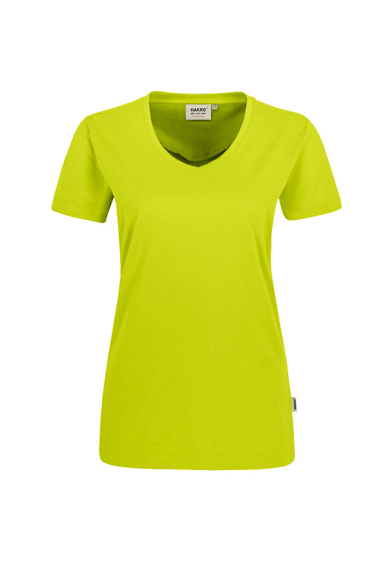 HAKRO V-Shirt MIKRALINAR® Damen (0181) – Eisgrün
