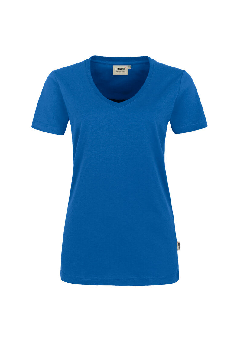 HAKRO V-Shirt MIKRALINAR® Damen (0181) – Royalblau