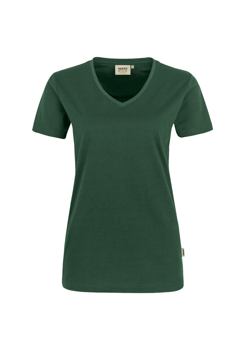 HAKRO V-Shirt MIKRALINAR® Damen (0181) – Tanne