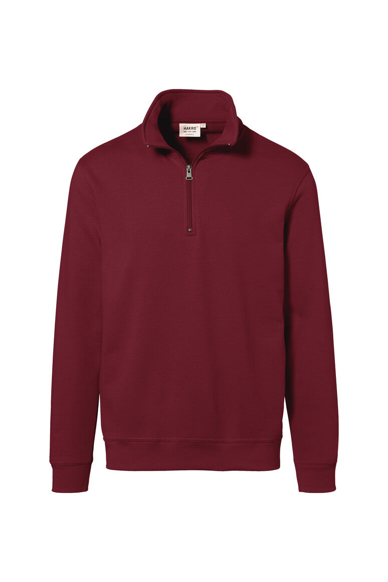 HAKRO Zip-Sweatshirt Premium Unisex (0451) – Orange