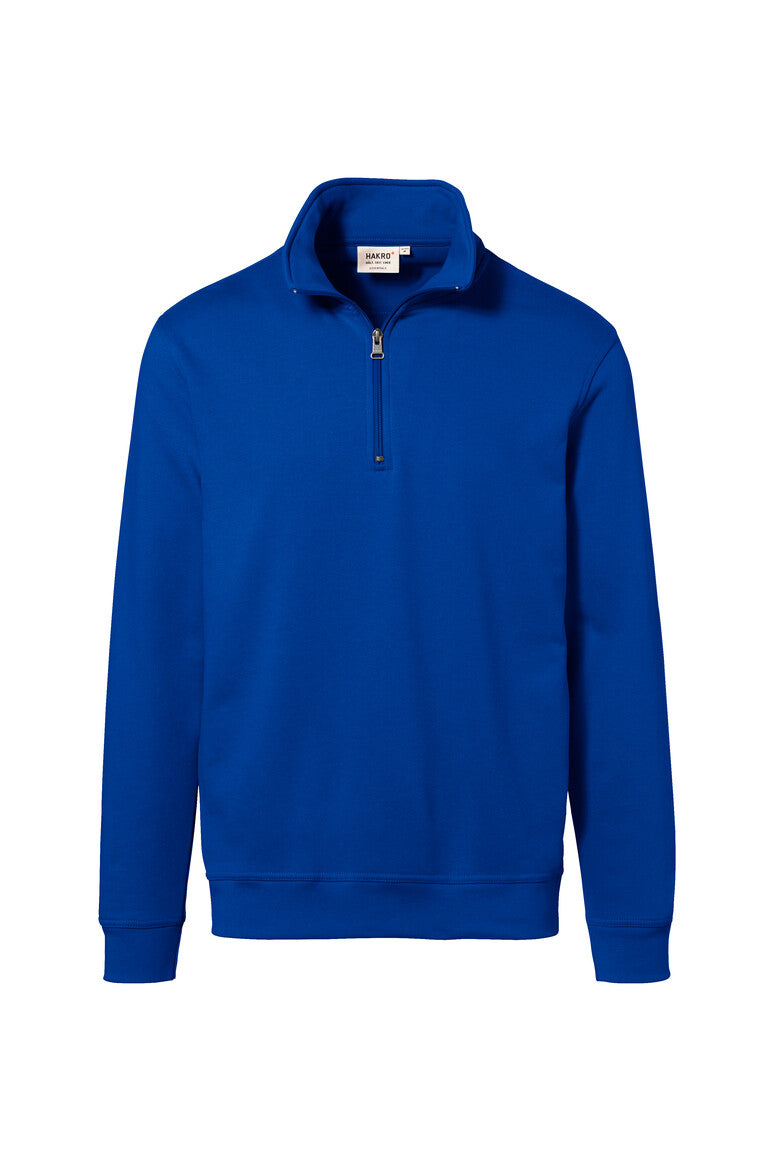 HAKRO Zip-Sweatshirt Premium Unisex (0451) – Royalblau